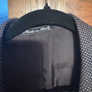 Valentino Garavani Black and Gray Men's Jacket